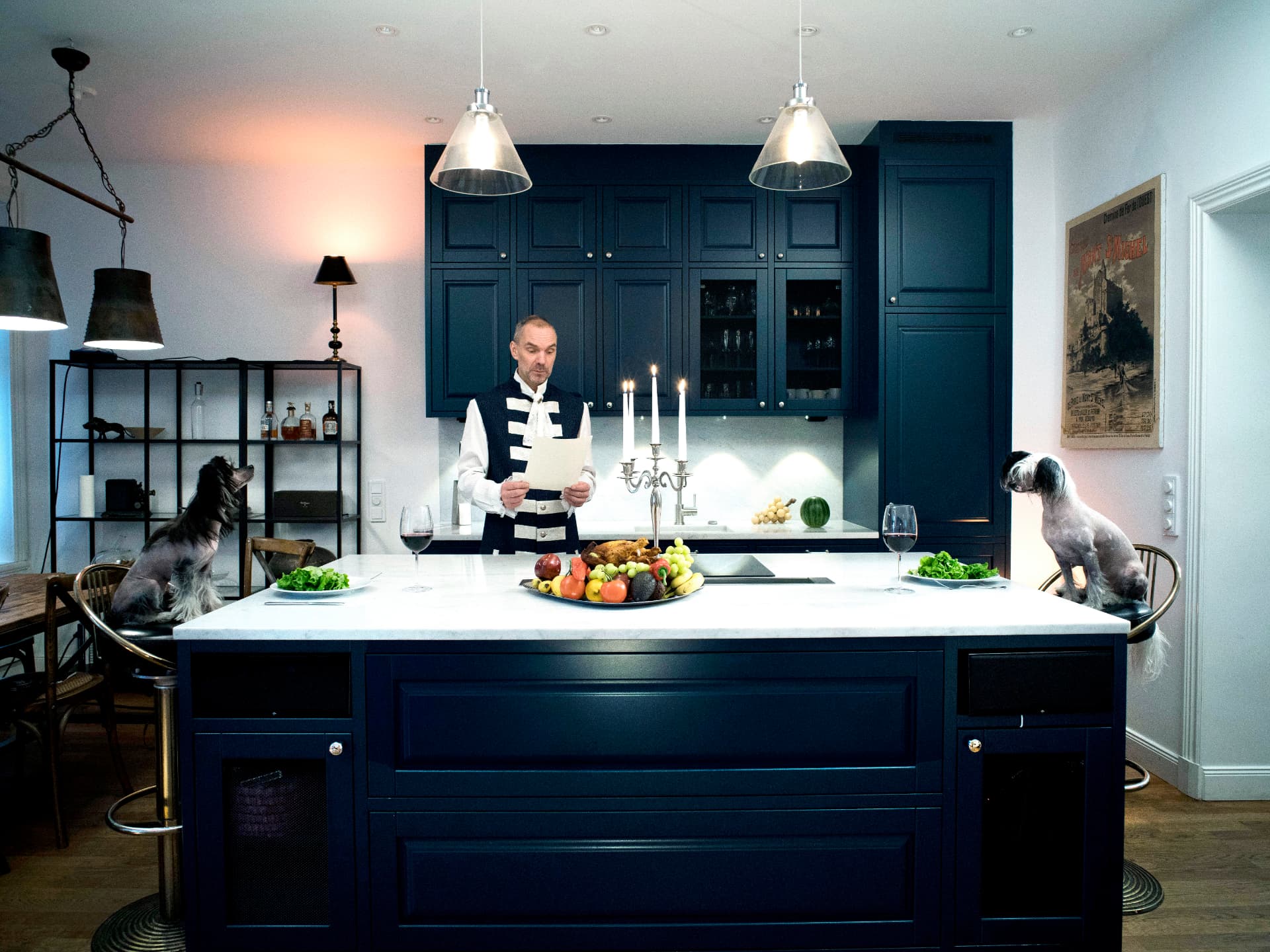 STENBOCK-style kitchen in use